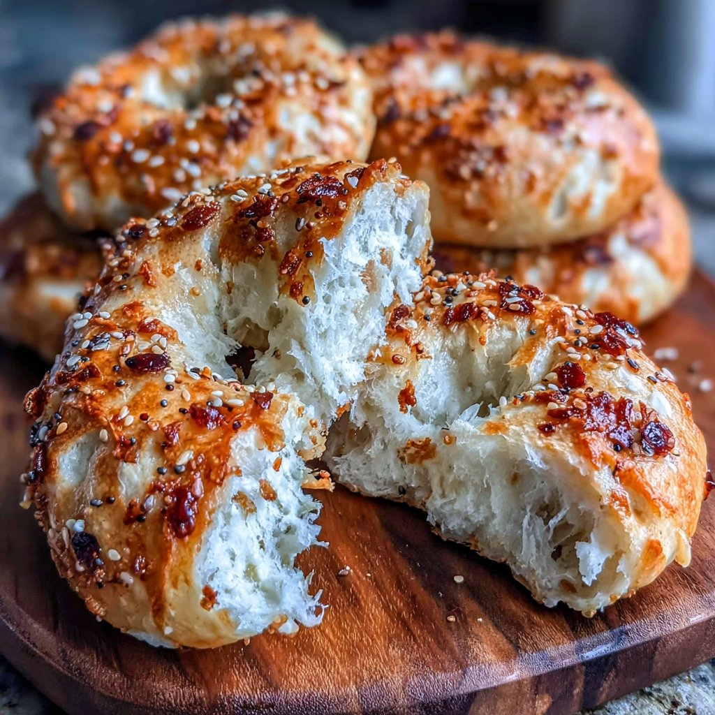 Protein Bagels Boiled And Baked