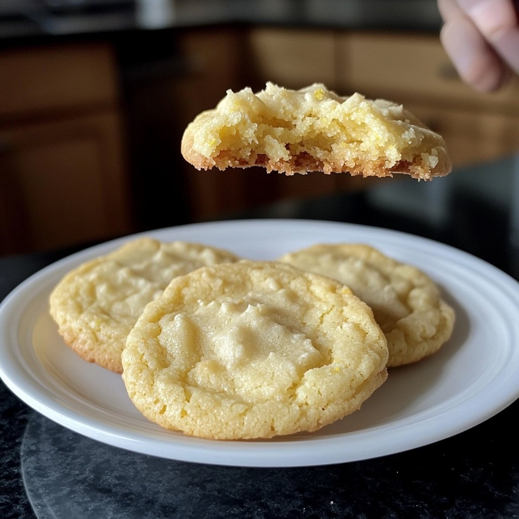 Soft & Chewy Lemon Cookies