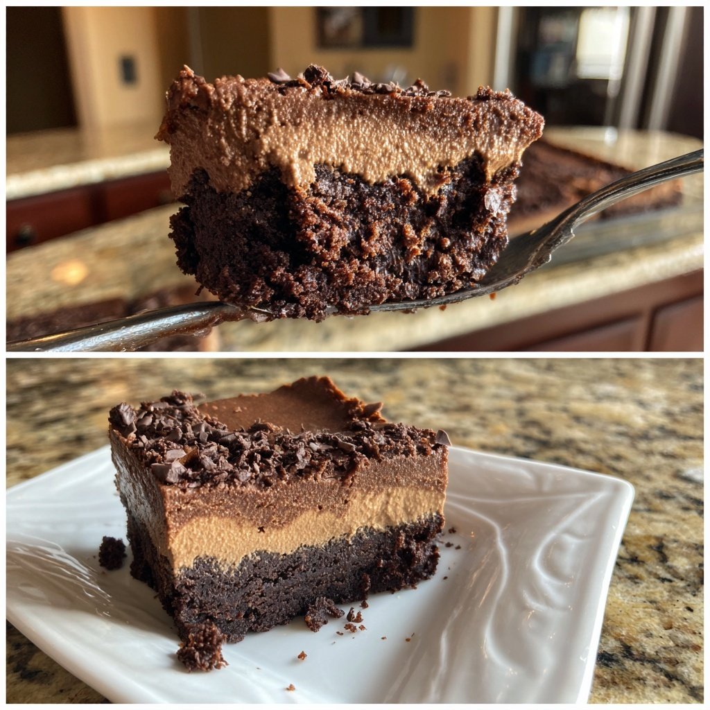 Chocolate Mousse Brownies: Creamy Layers With Decadent Flavor - Emma's Cake Studio