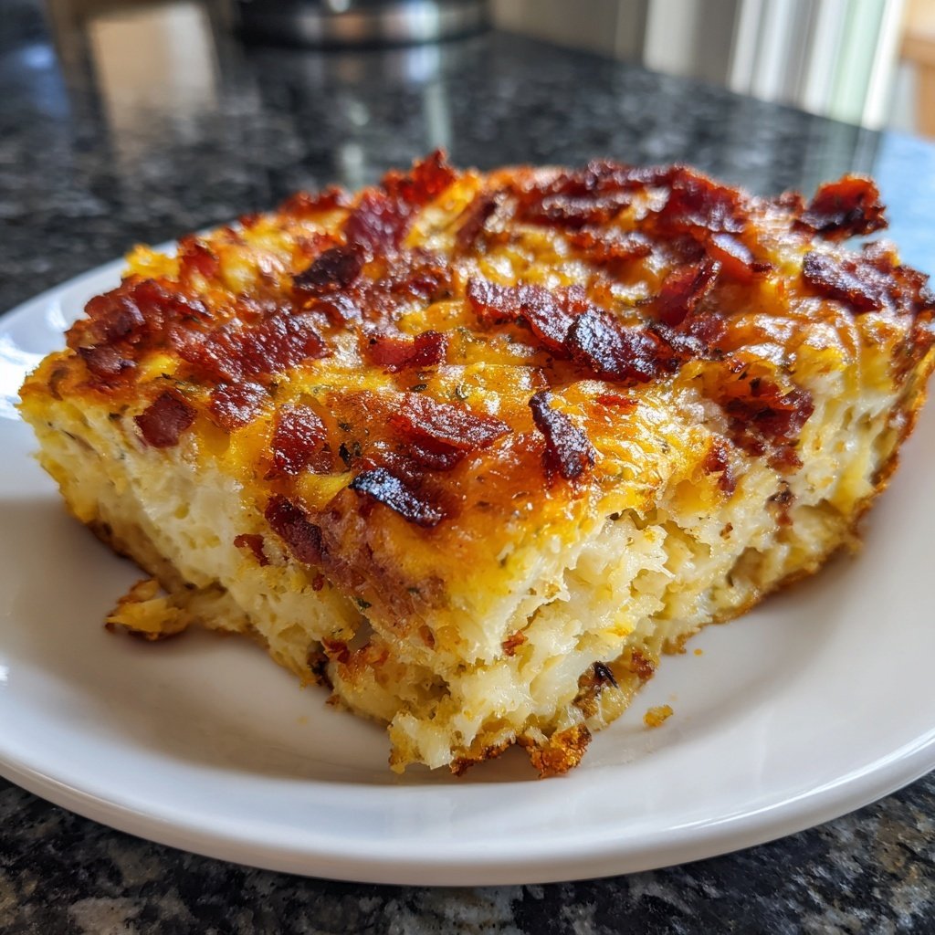 Keto Egg And Cheese Breakfast Bake