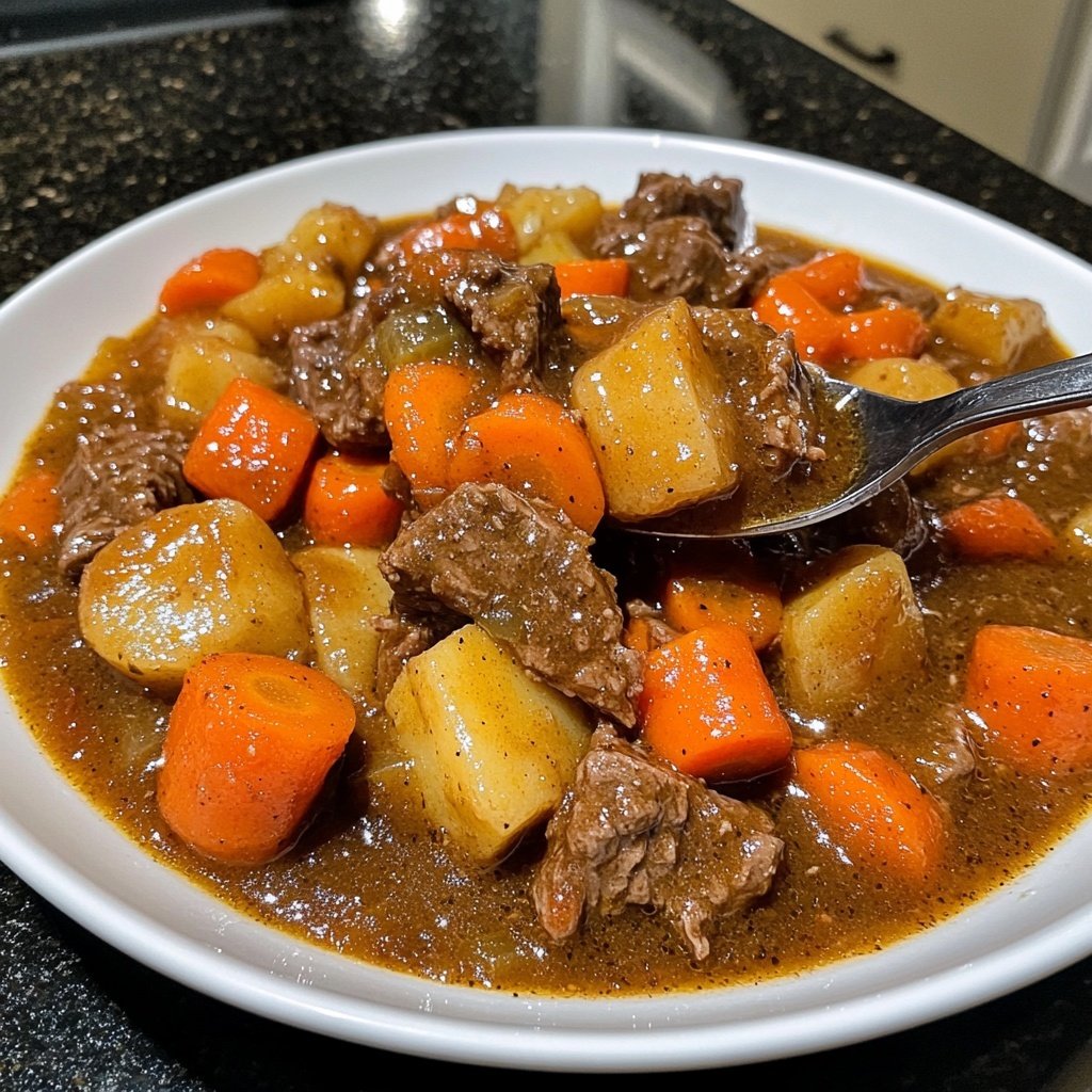 Beef Stew With Carrots and Potatoes
