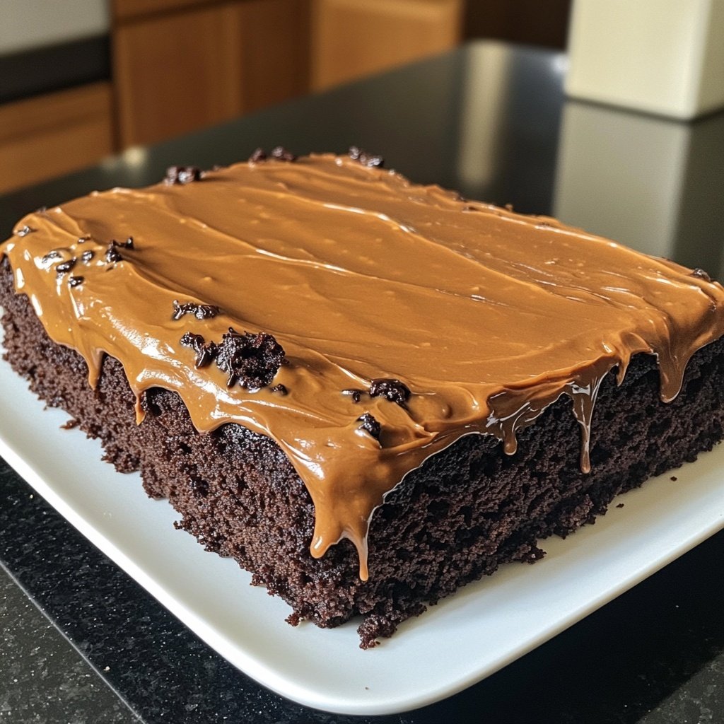 Chocolate Orange Sheet Cake