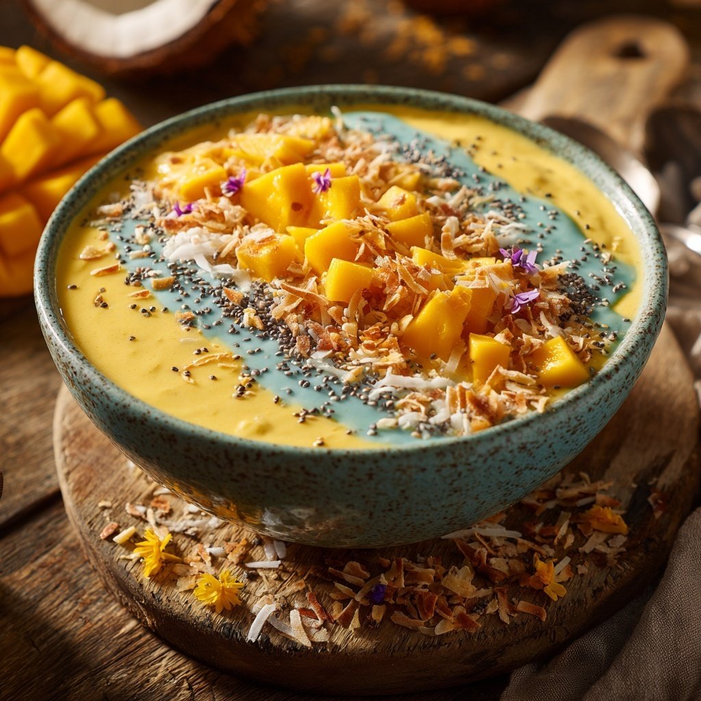 Tropical Mango Smoothie Bowl